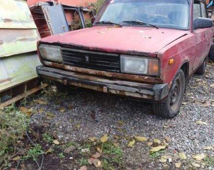 Красный ВАЗ 2105, объемом двигателя 1 л и пробегом 1000 тыс. км за 310 $, фото 1 на Automoto.ua