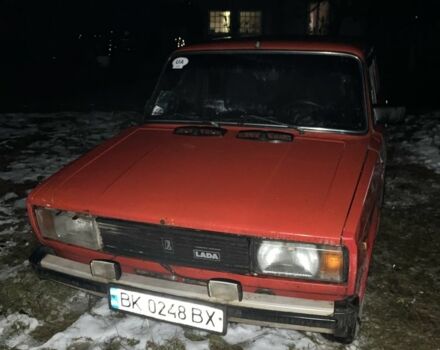 Красный ВАЗ 2105, объемом двигателя 1.2 л и пробегом 100 тыс. км за 319 $, фото 1 на Automoto.ua