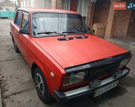 Червоний ВАЗ 2105, об'ємом двигуна 1.29 л та пробігом 85 тис. км за 1100 $, фото 1 на Automoto.ua