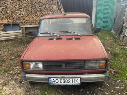 Красный ВАЗ 2105, объемом двигателя 1.29 л и пробегом 80 тыс. км за 490 $, фото 1 на Automoto.ua