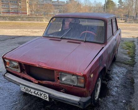 Красный ВАЗ 2105, объемом двигателя 1.3 л и пробегом 120 тыс. км за 171 $, фото 1 на Automoto.ua