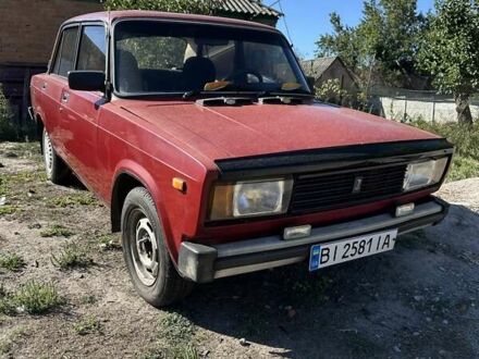 ВАЗ 2105 1990 в Новых Санжарах на Automoto.ua Красный ВАЗ 2105, объемом двигателя 1.2 л и пробегом 1 тыс. км за 900 $, фото 1 на Automoto.ua