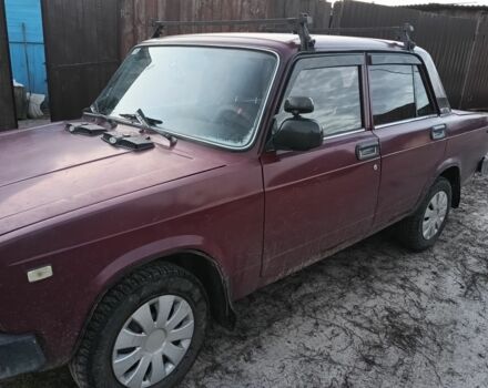Красный ВАЗ 2105, объемом двигателя 1.3 л и пробегом 28 тыс. км за 710 $, фото 1 на Automoto.ua
