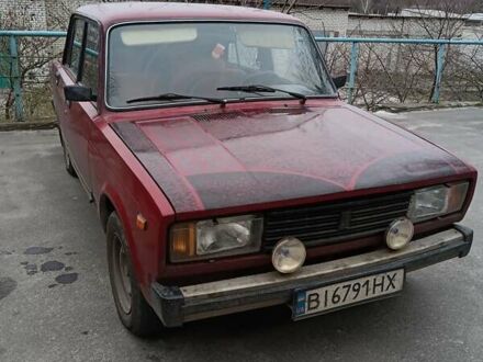 ВАЗ 2105 1990 в Кропивницком (Кировограде) на Automoto.ua Красный ВАЗ 2105, объемом двигателя 1.3 л и пробегом 87 тыс. км за 795 $, фото 1 на Automoto.ua