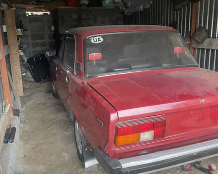 Красный ВАЗ 2105, объемом двигателя 1.2 л и пробегом 150 тыс. км за 1350 $, фото 1 на Automoto.ua