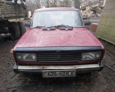 Красный ВАЗ 2105, объемом двигателя 0 л и пробегом 100 тыс. км за 520 $, фото 1 на Automoto.ua