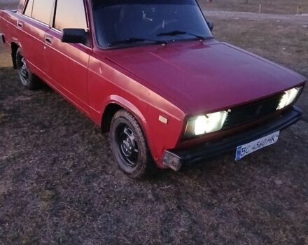 Червоний ВАЗ 2105, об'ємом двигуна 1.2 л та пробігом 450 тис. км за 650 $, фото 1 на Automoto.ua