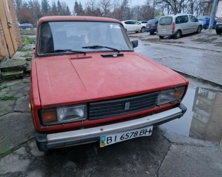 Красный ВАЗ 2105, объемом двигателя 1 л и пробегом 97 тыс. км за 331 $, фото 1 на Automoto.ua