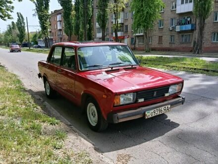 ВАЗ 2105 1990 в Кривом Роге на Automoto.ua Красный ВАЗ 2105, объемом двигателя 1.3 л и пробегом 94 тыс. км за 737 $, фото 1 на Automoto.ua