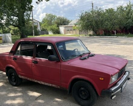 Красный ВАЗ 2105, объемом двигателя 1.3 л и пробегом 185 тыс. км за 500 $, фото 1 на Automoto.ua