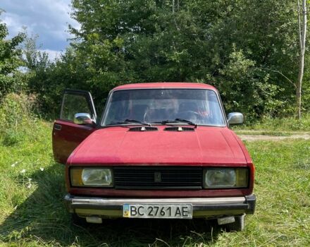 Красный ВАЗ 2105, объемом двигателя 1.3 л и пробегом 108 тыс. км за 605 $, фото 1 на Automoto.ua