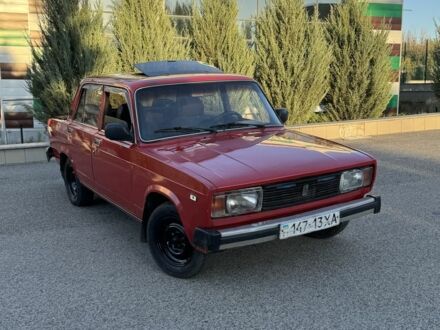 Красный ВАЗ 2105, объемом двигателя 1.3 л и пробегом 66 тыс. км за 655 $, фото 1 на Automoto.ua