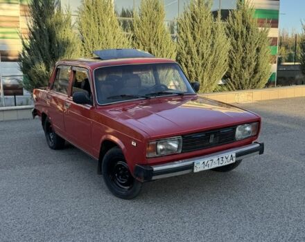 Красный ВАЗ 2105, объемом двигателя 1.3 л и пробегом 66 тыс. км за 655 $, фото 1 на Automoto.ua