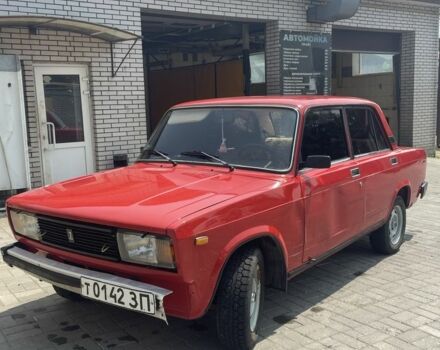 Красный ВАЗ 2105, объемом двигателя 1.3 л и пробегом 88 тыс. км за 604 $, фото 1 на Automoto.ua