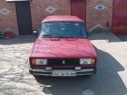 Красный ВАЗ 2105, объемом двигателя 0 л и пробегом 123 тыс. км за 600 $, фото 1 на Automoto.ua