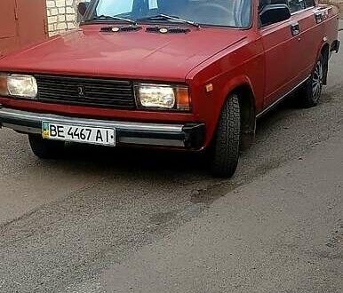 Красный ВАЗ 2105, объемом двигателя 1.3 л и пробегом 104 тыс. км за 999 $, фото 1 на Automoto.ua