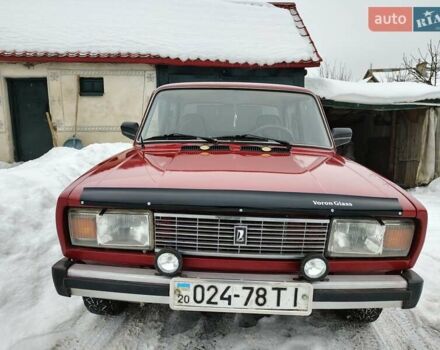 Красный ВАЗ 2105, объемом двигателя 1.5 л и пробегом 100 тыс. км за 1100 $, фото 1 на Automoto.ua