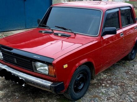 Красный ВАЗ 2105, объемом двигателя 1.5 л и пробегом 100 тыс. км за 881 $, фото 1 на Automoto.ua