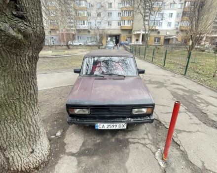 Красный ВАЗ 2105, объемом двигателя 1.5 л и пробегом 600 тыс. км за 350 $, фото 1 на Automoto.ua