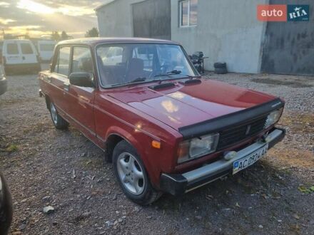 Красный ВАЗ 2105, объемом двигателя 1.5 л и пробегом 55 тыс. км за 750 $, фото 1 на Automoto.ua