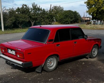 Красный ВАЗ 2105, объемом двигателя 1.5 л и пробегом 80 тыс. км за 1820 $, фото 1 на Automoto.ua