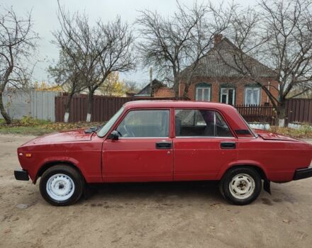 Красный ВАЗ 2105, объемом двигателя 1.5 л и пробегом 100 тыс. км за 400 $, фото 1 на Automoto.ua