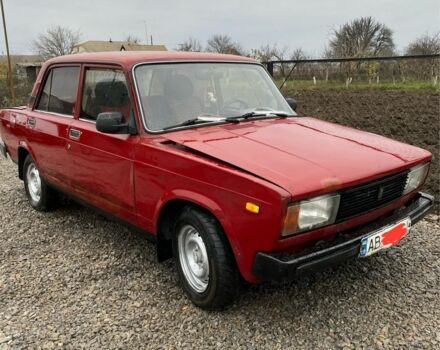 Красный ВАЗ 2105, объемом двигателя 1.5 л и пробегом 100 тыс. км за 500 $, фото 1 на Automoto.ua