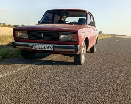 Красный ВАЗ 2105, объемом двигателя 1.5 л и пробегом 108 тыс. км за 550 $, фото 1 на Automoto.ua