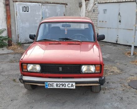 Красный ВАЗ 2105, объемом двигателя 1.3 л и пробегом 10 тыс. км за 700 $, фото 1 на Automoto.ua