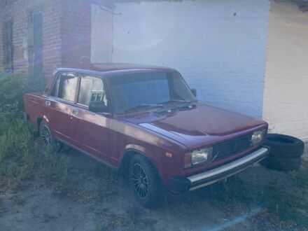 Красный ВАЗ 2105, объемом двигателя 1.3 л и пробегом 40 тыс. км за 2000 $, фото 1 на Automoto.ua