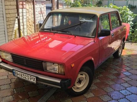 Красный ВАЗ 2105, объемом двигателя 1.2 л и пробегом 116 тыс. км за 800 $, фото 1 на Automoto.ua