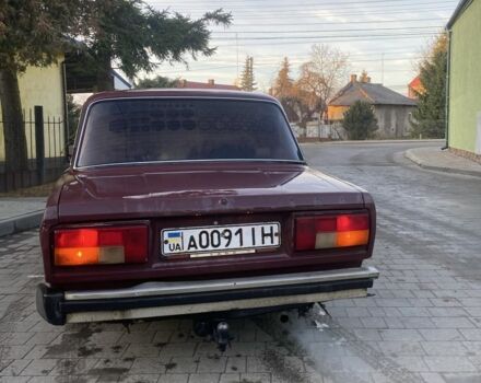 Красный ВАЗ 2105, объемом двигателя 1.3 л и пробегом 290 тыс. км за 450 $, фото 1 на Automoto.ua