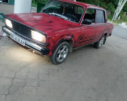 Красный ВАЗ 2105, объемом двигателя 1.5 л и пробегом 3 тыс. км за 962 $, фото 1 на Automoto.ua