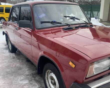 Красный ВАЗ 2105, объемом двигателя 1.3 л и пробегом 58 тыс. км за 808 $, фото 1 на Automoto.ua