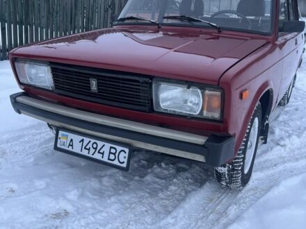 Красный ВАЗ 2105, объемом двигателя 3 л и пробегом 51 тыс. км за 1150 $, фото 1 на Automoto.ua
