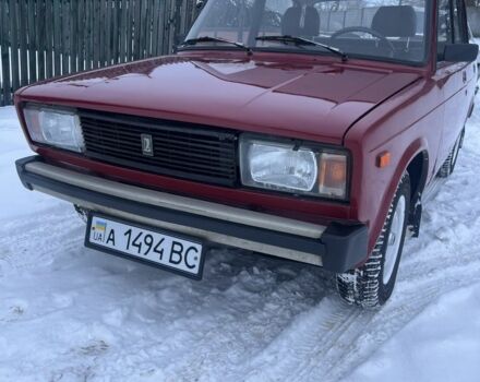 Красный ВАЗ 2105, объемом двигателя 3 л и пробегом 51 тыс. км за 1150 $, фото 1 на Automoto.ua