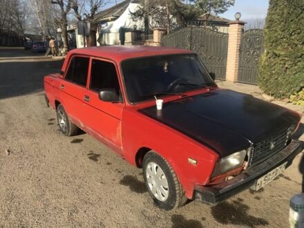 Красный ВАЗ 2105, объемом двигателя 1.6 л и пробегом 1 тыс. км за 400 $, фото 1 на Automoto.ua