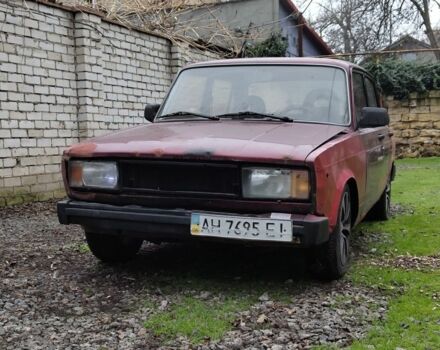 Красный ВАЗ 2105, объемом двигателя 1.5 л и пробегом 127 тыс. км за 650 $, фото 1 на Automoto.ua