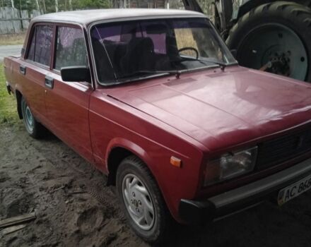 Красный ВАЗ 2105, объемом двигателя 1.98 л и пробегом 61 тыс. км за 497 $, фото 1 на Automoto.ua