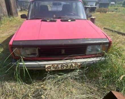 Красный ВАЗ 2105, объемом двигателя 1.3 л и пробегом 300 тыс. км за 255 $, фото 1 на Automoto.ua