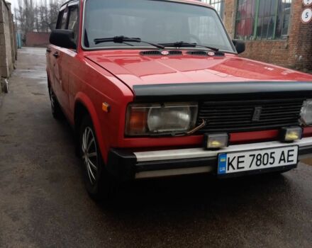 Красный ВАЗ 2105, объемом двигателя 1.5 л и пробегом 75 тыс. км за 1650 $, фото 1 на Automoto.ua