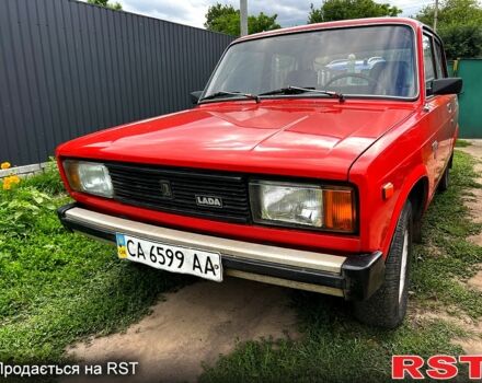 Красный ВАЗ 2105, объемом двигателя 1.3 л и пробегом 100 тыс. км за 1000 $, фото 1 на Automoto.ua