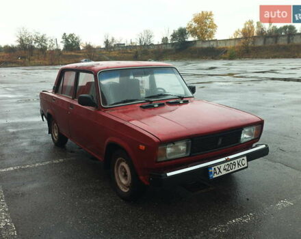 Красный ВАЗ 2105, объемом двигателя 1.5 л и пробегом 146 тыс. км за 800 $, фото 1 на Automoto.ua