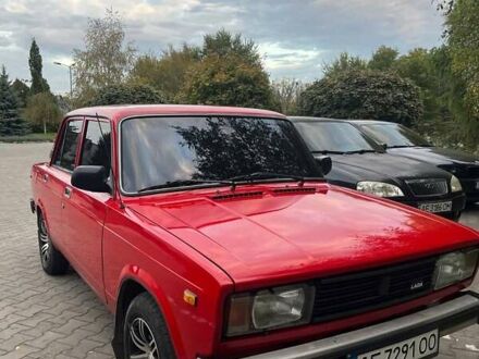 Красный ВАЗ 2105, объемом двигателя 1.2 л и пробегом 53 тыс. км за 1450 $, фото 1 на Automoto.ua