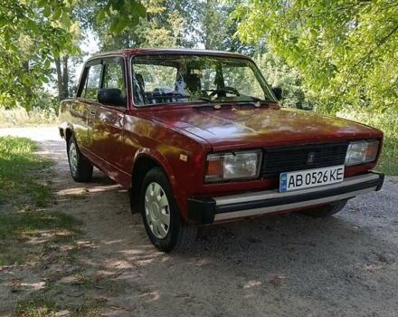 Красный ВАЗ 2105, объемом двигателя 1.2 л и пробегом 76 тыс. км за 900 $, фото 1 на Automoto.ua