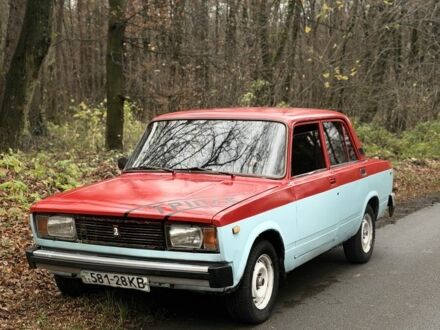 Красный ВАЗ 2105, объемом двигателя 1.5 л и пробегом 98 тыс. км за 650 $, фото 1 на Automoto.ua