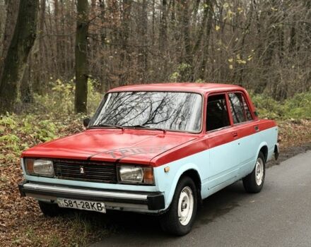 Красный ВАЗ 2105, объемом двигателя 1.5 л и пробегом 98 тыс. км за 650 $, фото 1 на Automoto.ua