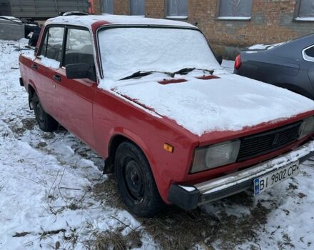Красный ВАЗ 2105, объемом двигателя 1.5 л и пробегом 2 тыс. км за 581 $, фото 1 на Automoto.ua