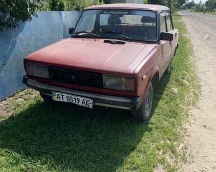 Красный ВАЗ 2105, объемом двигателя 1.5 л и пробегом 444 тыс. км за 230 $, фото 1 на Automoto.ua