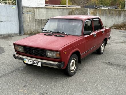 Красный ВАЗ 2105, объемом двигателя 1.3 л и пробегом 100 тыс. км за 600 $, фото 1 на Automoto.ua